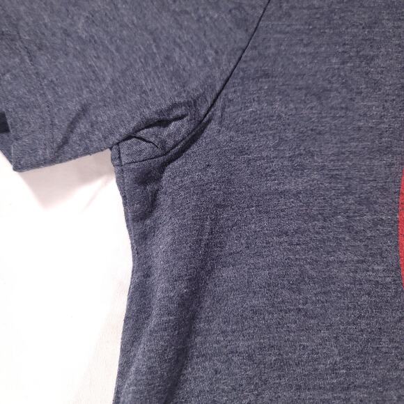 Marvel Captain America Graphic Short Sleeve Casual T Shirt Mens Size L Blue - Picture 5 of 9